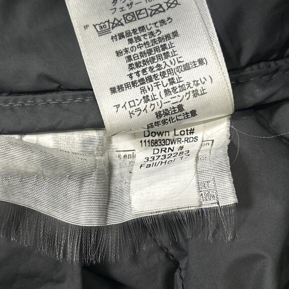 Eddie Bauer First Ascent Down Jacket Black Size Small Stormdown 800 - Picture 9 of 9